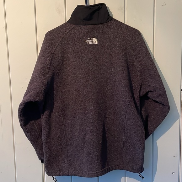 🔥5/$20🔥Vintage The North Face Fleece Full Zip Jacket Aubergine Size Large Women - Picture 7 of 13